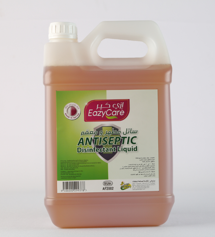 5Litre antiseptic disinfectant for powerful sanitizing and disinfection in Qatar Antiseptic disinfectant liquid 5 liter gallon photo