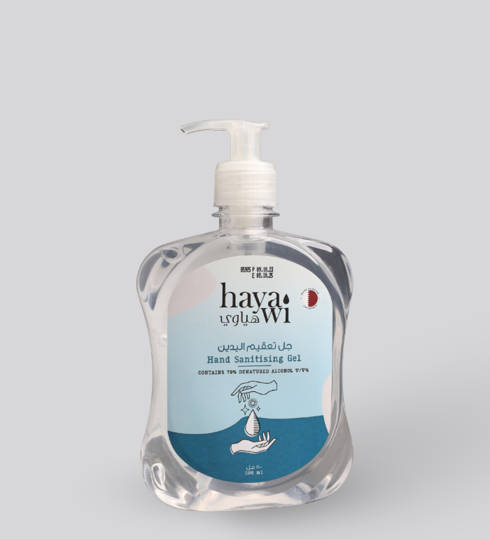 Liquid hand sanitizer refill for effective and convenient hygiene in Qatar, Liquid hand sanitizer 500ml, front face product shot