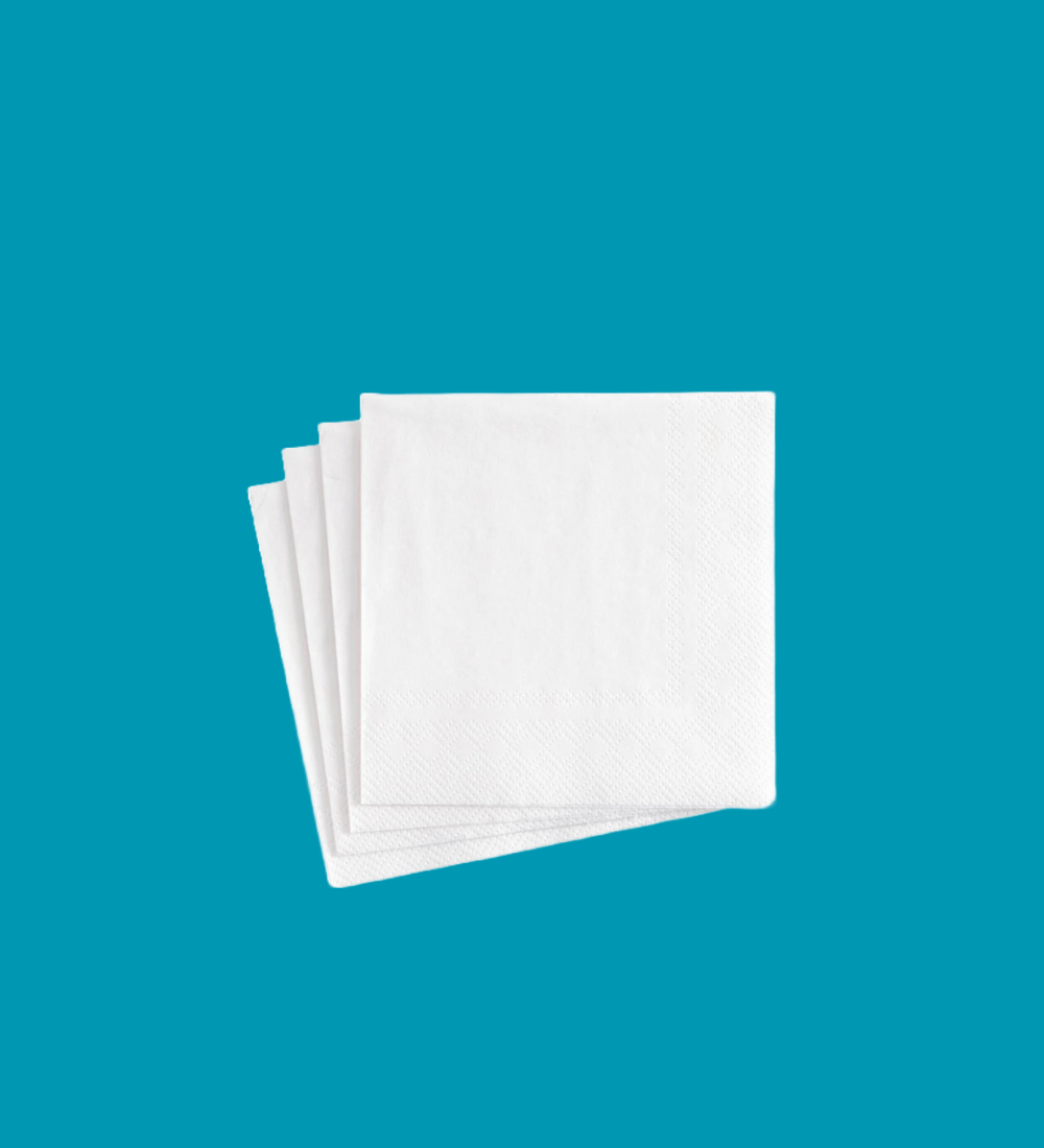 napkin paper for tableware used in party