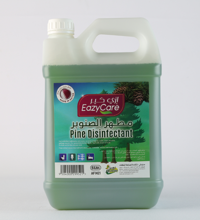 Pine disinfectant for cleaning and disinfecting surfaces with a fresh scent in Qatar