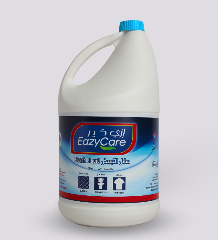 Powerful bleach liquid for stain removal and disinfection in Qatar bleech liquid 4 ltr. product shot