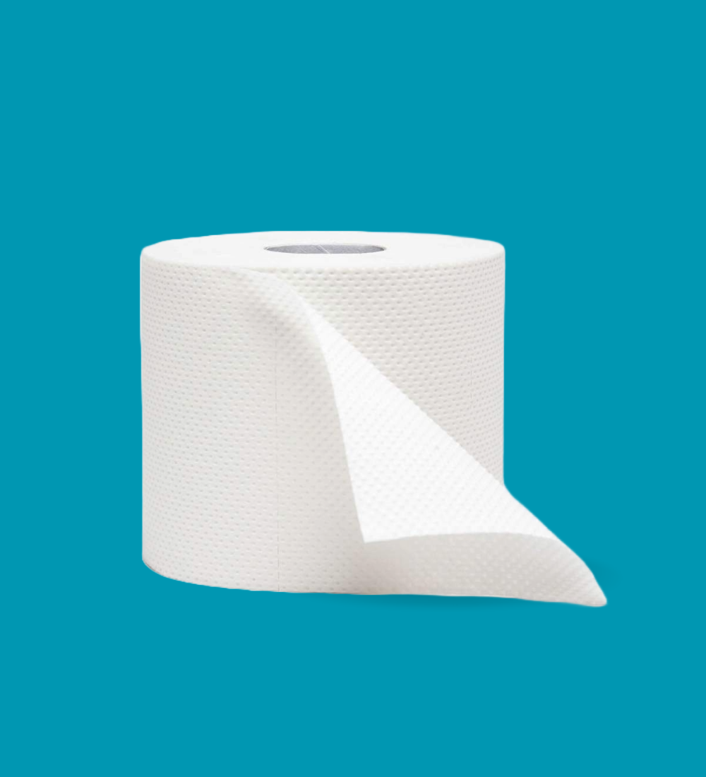 Toilet paper for comfortable and hygienic use